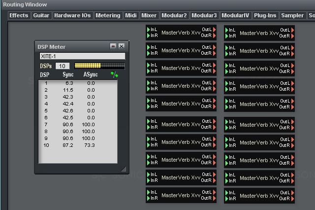 Masterverb-x-DRAM test