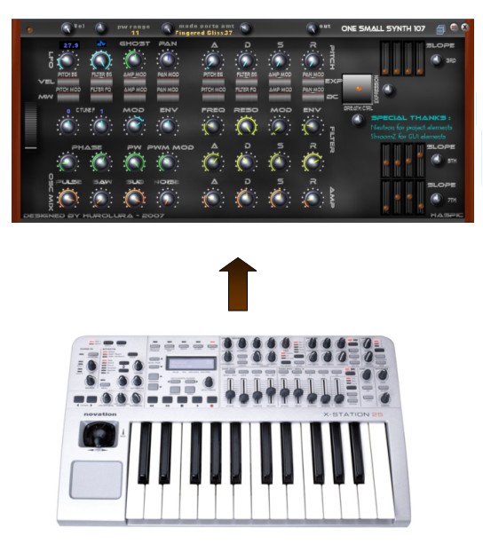 Novation X-station 2 OSS 107 midi CC template.jpg