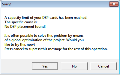 The error message.