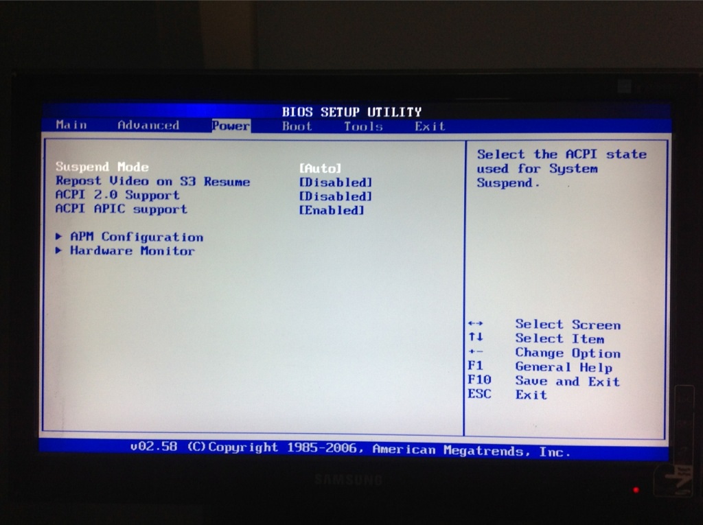 ACPI2 page