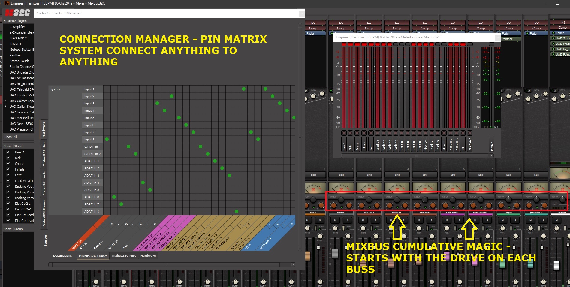 Mixbus Cumulative Magic