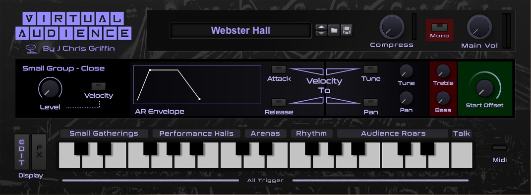 virtul Audience rack Extension