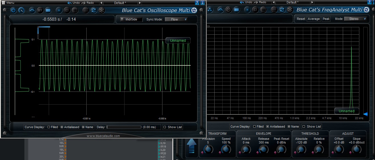 Smoother response at 96kHz