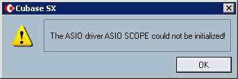 the 3.  error messege if I turn the cubase sx from ASIO Multimedia Driver to ASIO SCOPE.jpg