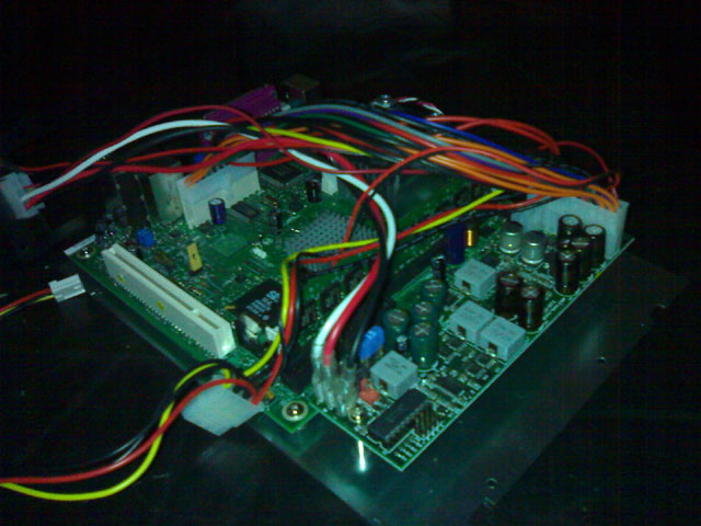 intel board with 12 V PSU