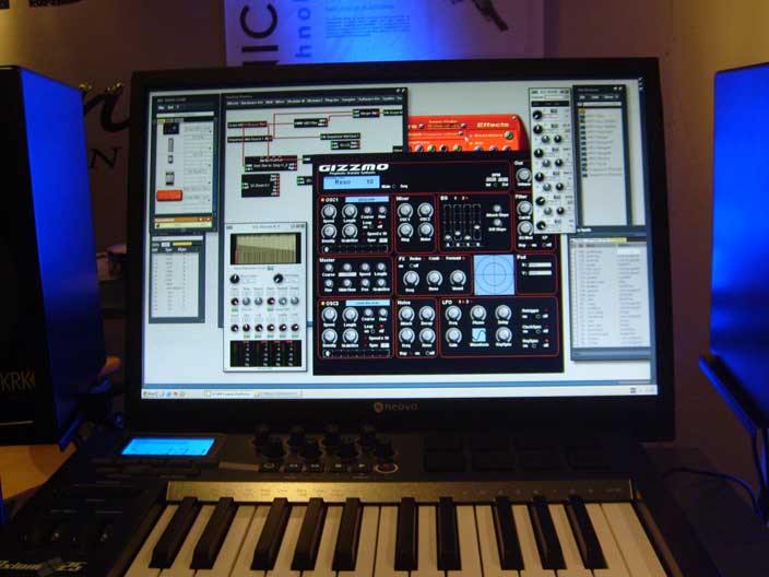 GIZZMO granular synth, here pictured in Scope v 5.0