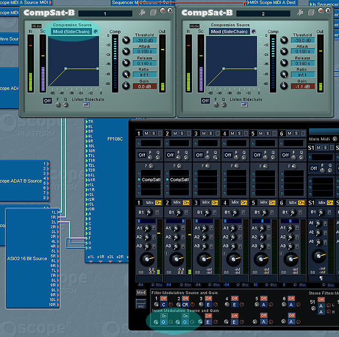Try those settings... CompSat or CompSatB is the same (&quot;B&quot; has filter on sidechain input)