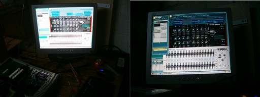 Scope 4 screen:<br />- 1 OSS 107 synth + 1 Graph EQ